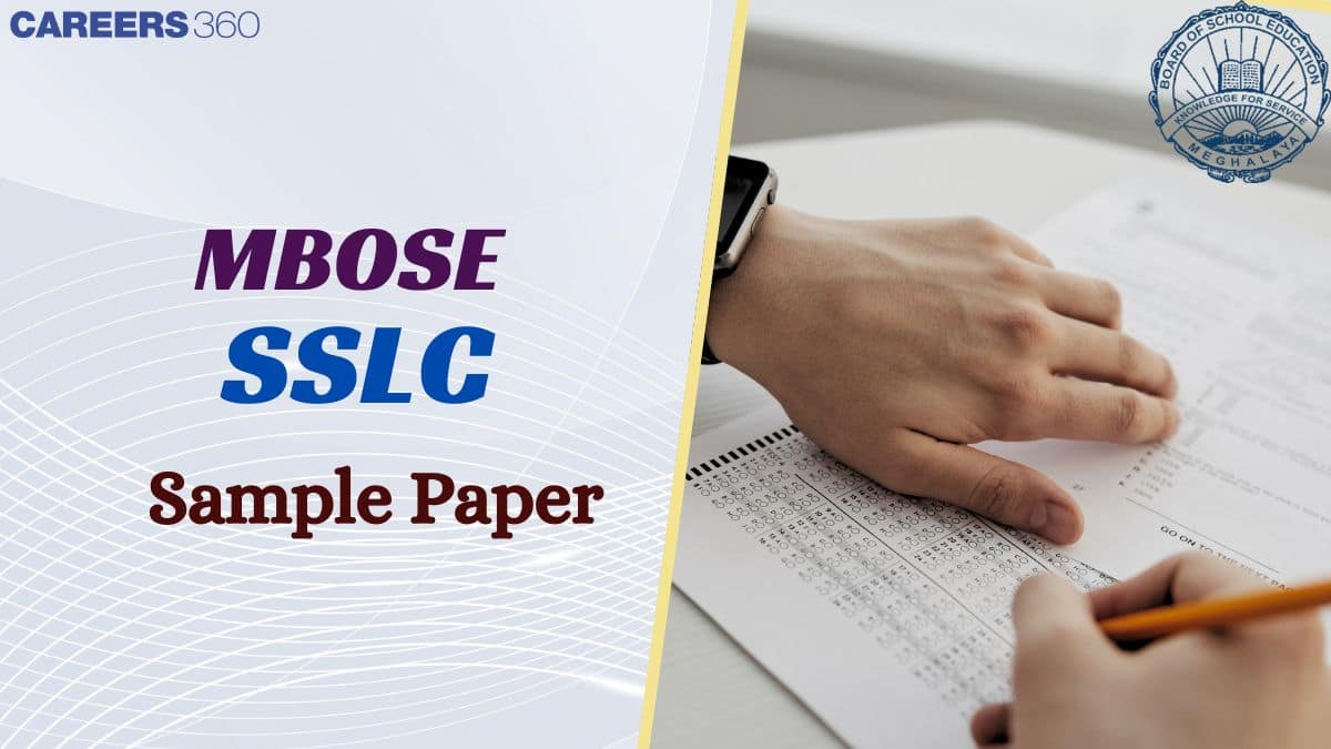 MBOSE SSLC Sample Paper 2025-26, Download Meghalaya 10th Sample Paper PDF